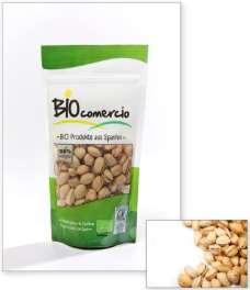 BIO kešu ořechy přírodní 150 g BIO kešu ořechy smažené, solené 150 g BIO pistácie pražené,