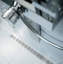 Sprchový kout Corner shower 3 Sprchový kout Skandic je vybaven zesíleným bezpečnostním sklem s povrchovou úpravou Anticalc, která zamezuje nepříjemnému znečištění koutu.