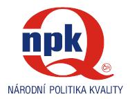 2.2 Národní politika kvality Národní politika kvality (NPK) byla v usnesení vlády č. 458 ze dne 10.