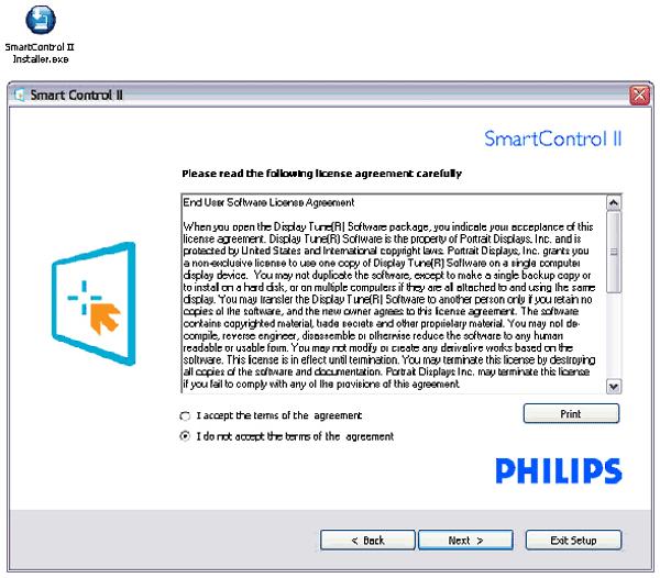 SmartManage 3. Instalátor Průvodce instalací: Soubory programu Zaškrtněte toto políčko, chcete-li nainstalovat služby SmartManage Lite Asset Management.