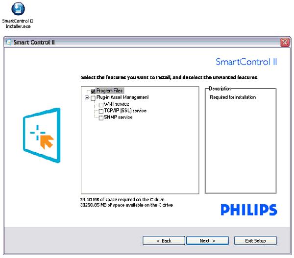 SmartManage 4. Instalátor Proces instalace Podle pokynů dokončete instalaci. Po dokončení instalace můžete software spustit.