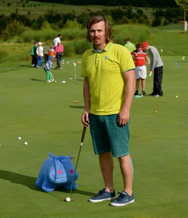 Nadační fond CHARITY GOLF TOUR MODRÝ HROCH 2016 Patronem charitativní golfové tour pro Modrého hroch je bývalý český alpský lyžař Ondřej Bank.