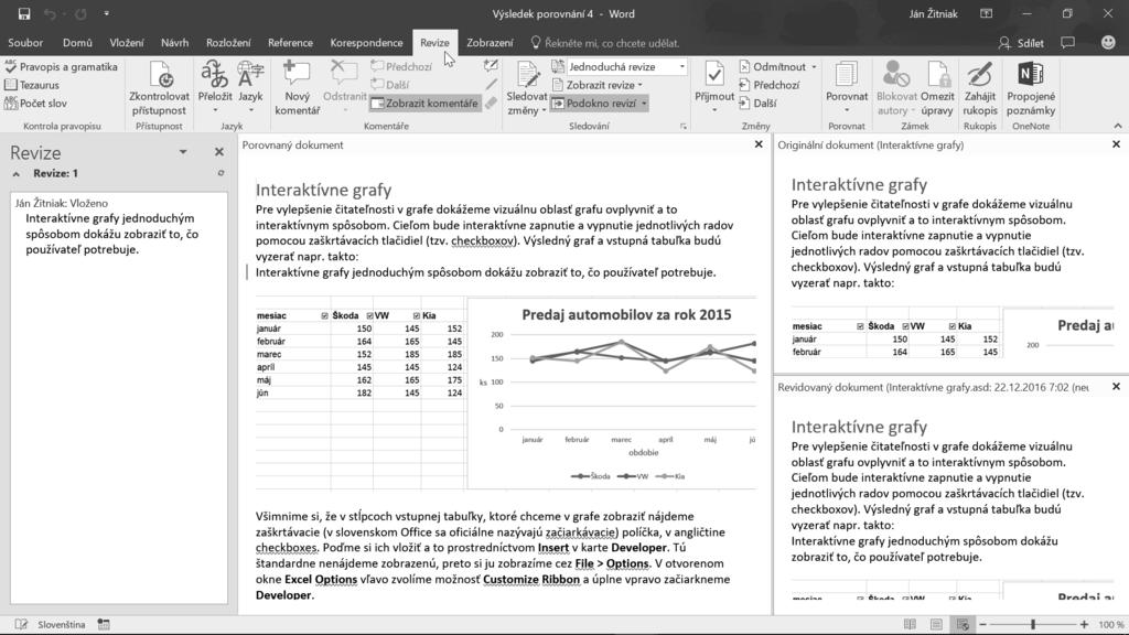 Word po spuštění Po klepnutí na tuto informaci dojde k otevření neuložené verze dokumentu, která se uživateli ihned zobrazí.