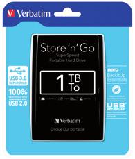 711366 USB disk VERBATIM HDD 2.5" 1TB STORE N GO USB 3.