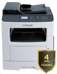 421828 Multifunkční tiskárna LEXMARK MX317DN Laserová tiskárna černobílá multifunkční A4 tiskárna skener kopírka fax až 33