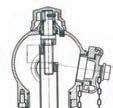 Speci kace materiálu 1 ovládací hlava hliníková slitina 2 hlava hydrantu 2xB tvárná litina GSJ-400-15 dle EN 1563 3 trubka nerezová ocel 4 patka hydrantu tvárná litina GSJ-400-15 5 odvzdušňovací