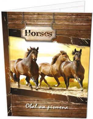 HORSES Kolekce 2015 7868 obal na číslice HORSES 7867 obal na