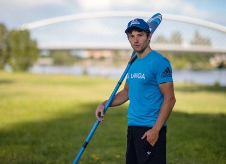 Rozhovor Jirka Prskavec jede na příznivé vlně Od loňska je jméno UNIQA spojeno s momentálně největší hvězdou českého vodního slalomu Jiřím Prskavcem (24).