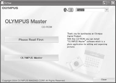 Použití OLYMPUS Master Macintosh OS CPU RAM Pevný disk Připojení Monitor Mac OS X 0.
