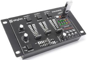 2 kanálový mix pult SK172740 Skytec STM-2300 3 kanálový mix pult s MP3 SK172976 Skytec