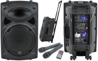 Aktivní reproboxy Skytec série EPA Mobilní zvukový systém, 2x 150W SK170118 Vexus PSS-302