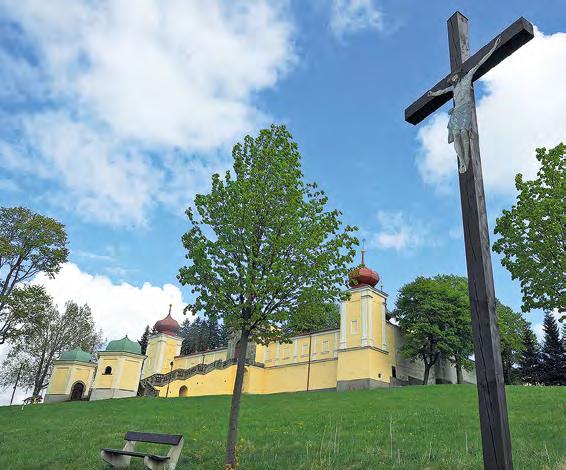 Klášter na Hoře Matky Boží Králíky Dolní Hedeč Červená Voda Dolní Orlice Klášter rozhledna Val Hora matky Boží Horní Orlice Šanov rozhledna Křížová hora Svatá Trojice Mlýnice PŘES DVĚ