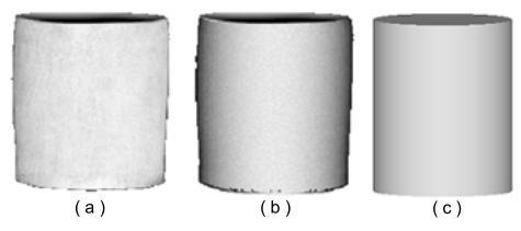 Obr. 5: Zastínění mikroplošek a situace v místě vyhodnocení modelu Torrance-Sparrow Protože jsou mikroplošky dokonale zrcadlové, pouze ty, pro které je ω h rovný lokální normále mikroplošky, budou