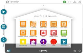 přiřadit do týdenních scénářů - řízení až 200 io-homecontrol zařízení - mobilní aplikace pro Android a ios - více informací na www.somfy.