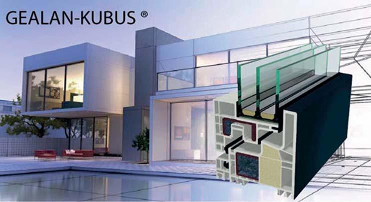 MATRIX Windows představuje nový okenní profilový systém Gealan-Kubus Německý výrobce plastových profilů představil na konci roku 2016 nový profilový systém GEALAN-KUBUS.