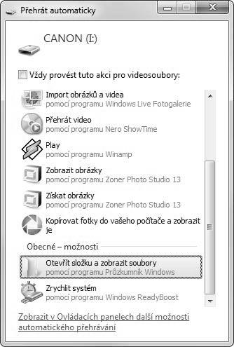 vání ukončit. Pak stiskněte tlačítko Zastavit záznam. 1.6.2 Import z kamery s pevným diskem nebo z paměťové karty Vlastníte-li tento typ kamery, máte úlohu značně ulehčenou.