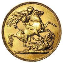 Revers mince znázorňuje galského kohouta, který je neoficiálním národním symbolem Francie Mince ražena v