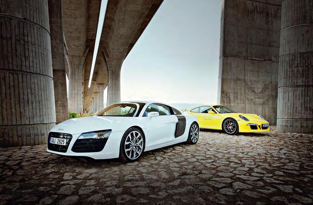 www.euro.cz 91 automobily light FOTO Tomáš Lébr Jako v supersportu Jakmile ovšem alespoň zběžně prozkoumáte technické parametry německých kupé, souboj se stane mnohem zábavnějším.