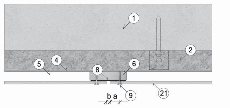 11 Montáž na dřevěný rošt pomocí vrutů Kotevní bod Cembrit Cover, Solid, Transparent Cembrit Raw 8,10 mm (6mm) Cembrit Patina 8(6) mm Vruty Ø 4,5 36 mm Ø 4,5 36 mm Fixní Ø 8,0 mm Ø 4,6 mm Kluzný Ø