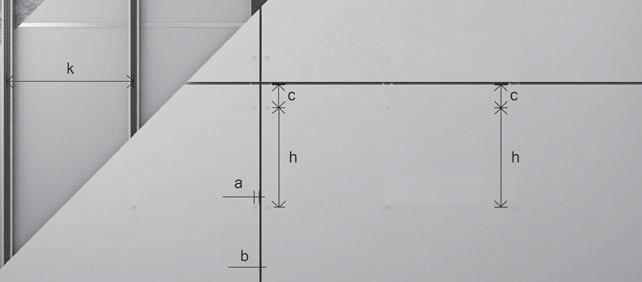 [mm] k [mm] h [mm] 8,10 6 600 400 ** 300 desky instalované vodorovně (stropy, podhledy) 400 300-400 300 300 desky instalované vodorovně 300 300 - Dřevo Ocel Vruty Nýty Fixní b. Kluzný b.