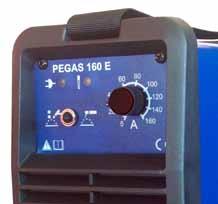 INVERTORY MMA PEGAS 160 E PEGAS 161 E softswitch PEGAS 160 E DIGITAL PEGAS 200 E VRD Svařovací invertor pro svařování metodou MMA a TIG Technologie IGBT Kompaktní, lehký, přenosný ANTISTICK,