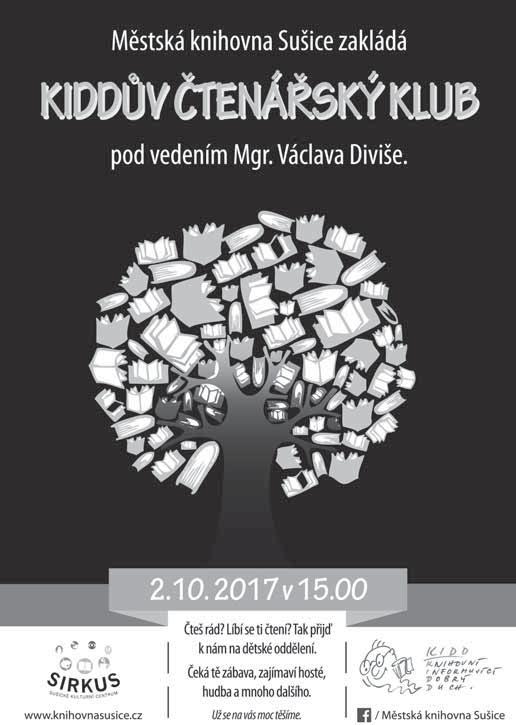 Sušické noviny 16/2017 Kultura strana 7 KNIHOVNA VELKÁ PODZIMNÍ LITERÁRNÍ SOUTĚŽ 1. ÚKOL Zdravím vás čtenáři, kteří jste se zaregistrovali do tradiční knihovní podzimní soutěže!