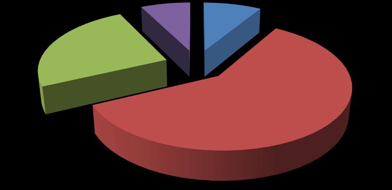 Výsledky a jejich analýza 24,69 7,41 8,64 výborné dobré spíš nedostačující špatná 59,26 Graf 12: Informovanost- zjištěná kategorizace dat Tabulka 20 a graf 12 prezentují úroveň zjištěné