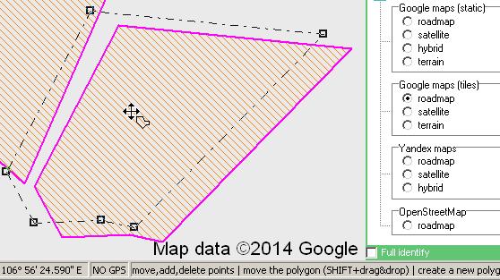 4.4 Posovat polygon Za pomocí stisknuté klávesy SHIFT