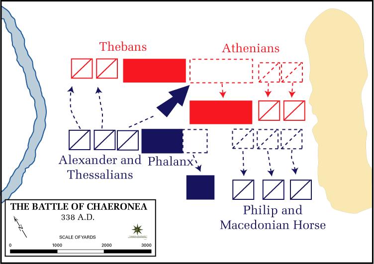 4) Popis bitvy u Chaironeie (v