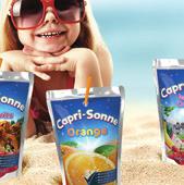 vychlazený. Díky tomu nemůže Capri-Sonne chybět v žádné školní aktovce či výletním batůžku.
