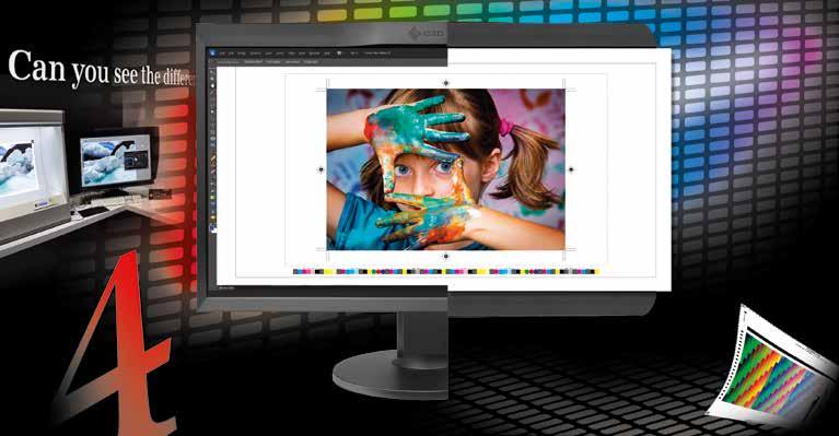 6 7 Profesionál v oblastech foto, grafiky a videa 4K monitory EIZO ta pravá pastva pro oči 27" 24" IPS 31" 24" IPS 99 99 % 4K 99 % SENZOR SENZOR Monitory nejvyšší řady CG ColorEdge splní maximální