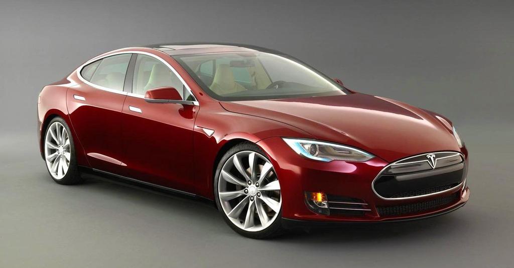Tesla Model S Tesla Model S je čtyřdvéřový plně elektrický liftback sedan od firmy Tesla Motors. Poprvé byl představen v roce 2009 na Motor Show ve Frankfurtu jako prototyp.