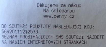 Příklad soutěžní SMS: BOZKOV 56920111212573 Z každého telefonního čísla je možné zaslat maximálně 1 SMS v rámci každého soutěžního kola.