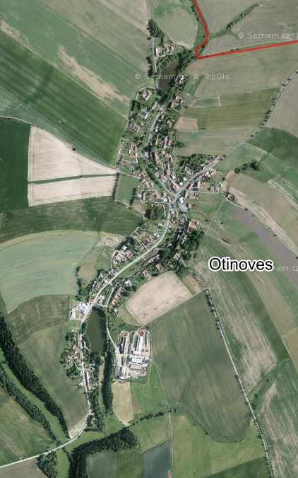 OBEC OTINOVES Variantní studie odkanalizování