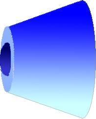 Speciální typ patronového filtru: Kónický filtr (Conical filter) Výhoda: Díky speciálnímu tvaru malý rozměr, velký povrch, menší zakřivení proudnic při