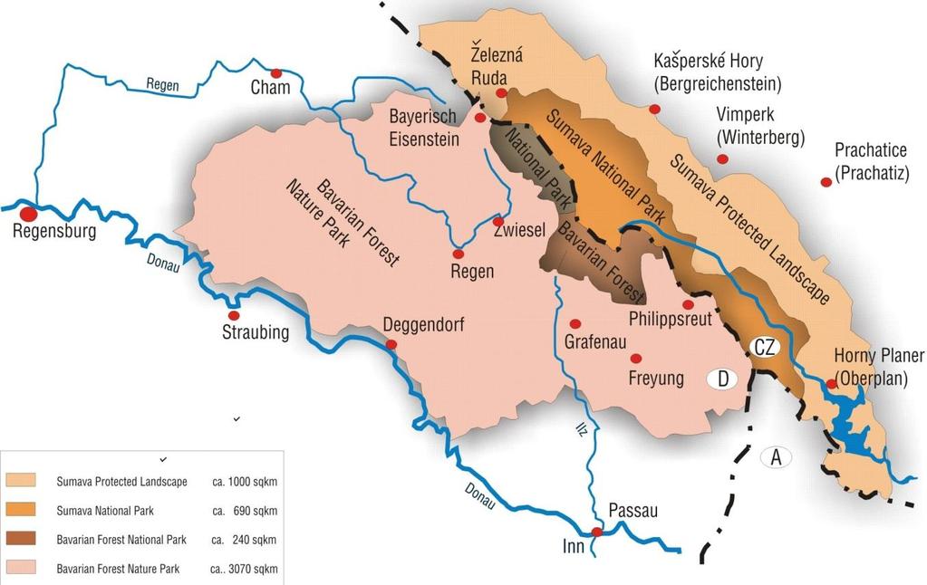 One of the largest crossborder protected areas in Europe