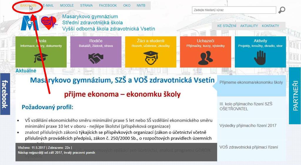 Školní webové stránky: www.mgvsetin.