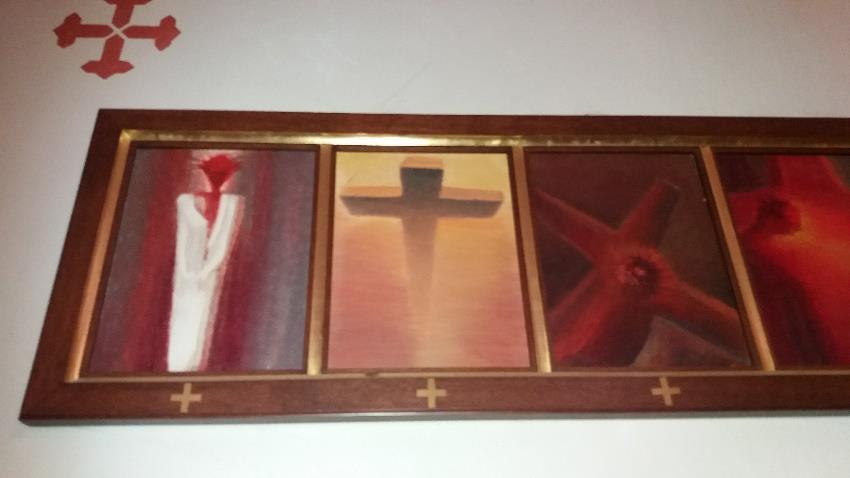 století je křížová cesta v Komunitním centru Matky Terezy v