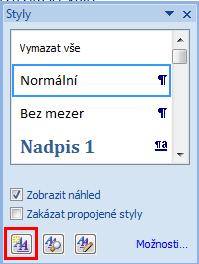 A je to hotovo, vždyť je to jen pár základních úkonů. Co ale se situací, když budete chtít stejný formát i u dalšího nadpisu.