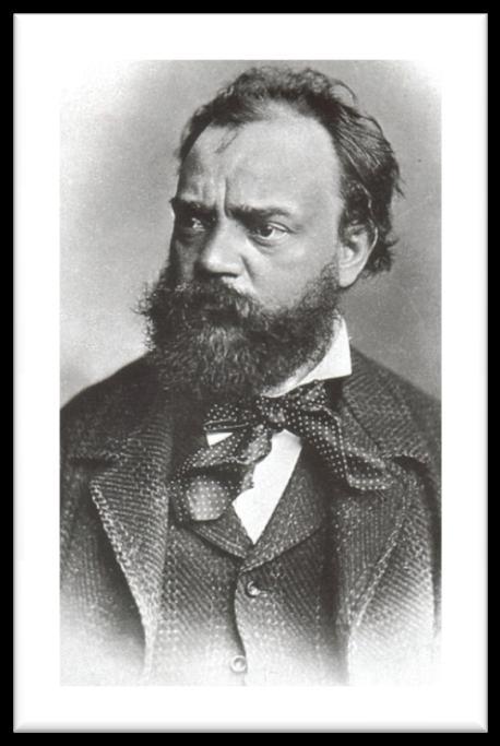 Antonín Dvořák (1841 1904) Narozen v Nelahozevsi jako syn řezníka Studium na varhanické škole Profesor konzervatoře v