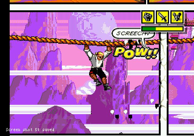 Analýza Comix Zone - Vizualita.