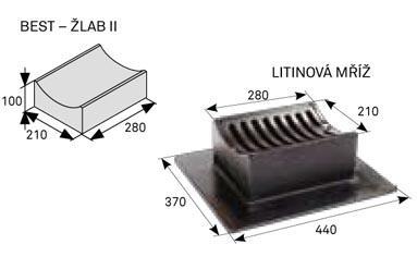 vnější 250 ks 308,00 BEST - MONO II R2 vnější 250 ks 308,00 BEST - MONO II R0,5 vnitřní 250 ks 328,00 BEST - MONO II R1 vnitřní 250 ks 325,00 BEST - MONO II rohový 90 vnější 250 ks 328,00 BEST - MONO