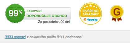 Obrázek 12 Certifikát Ověřeno zákaníky Zdroj: https://obchody.heureka.cz Oblíbenost (Liking) - Čtvrté pravidlo zjednodušeně říká Věřím ti, protože jsi hezký a sympatický.