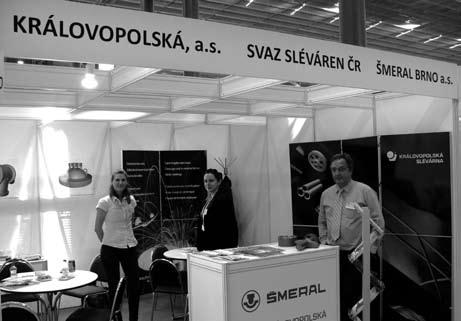 J o s e f H l a v i n k a v ý k o n n ý ř e d i t e l S S Č R F o t o : J a n P r a ž a n V polovině května proběhl na brněnském výstavišti veletrh antikorozních ocelí Stainless 2013, který se koná