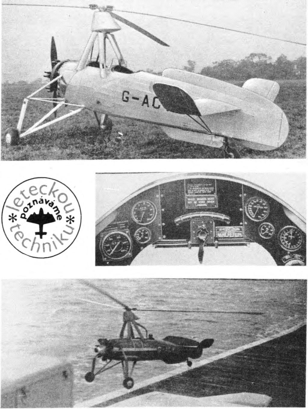Na letišti ve Farnborough předvedl zástupcům ministerstva letectví Velké Británie stroj, jehož základem byl trup, pohonná jednotka a ocasní plochy letounu Avro 504.