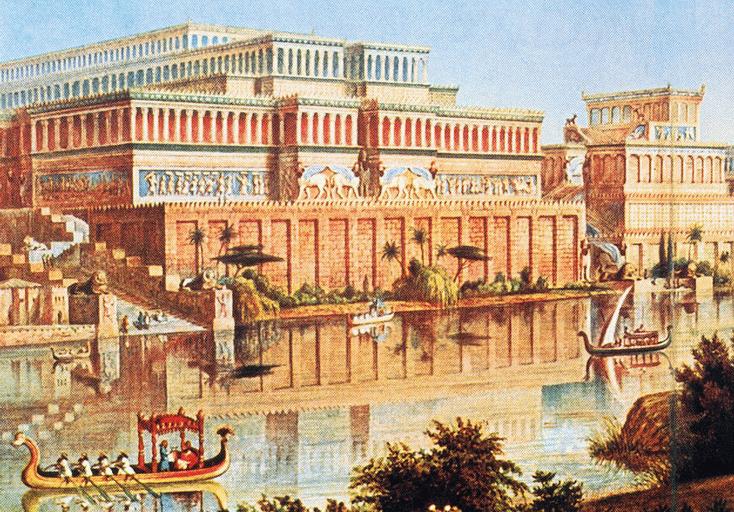 Knihovny babylonský král Chammurabi sjednotil Mezopotámii (r. 2000 př. Kr.
