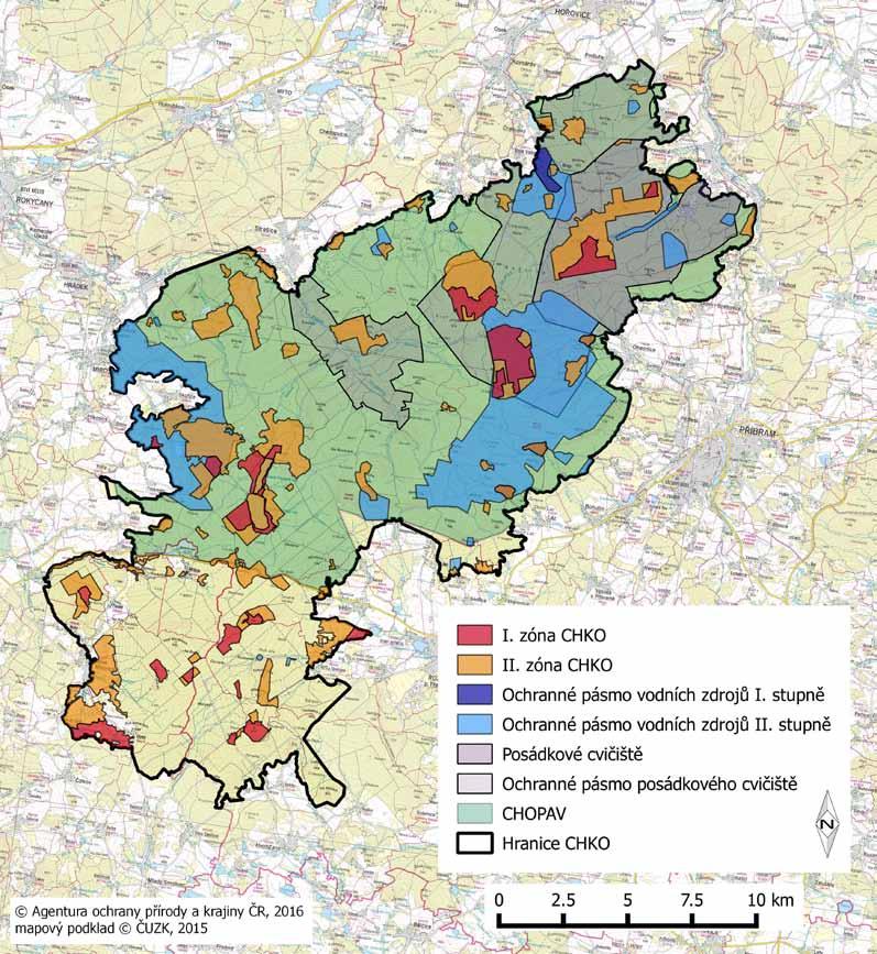 1 /2016 Ochrana přírody Z naší přírody 03 První podklady k vyhlášení CHKO Brdy začala AOPK ČR shromažďovat a systematicky zpracovávat v roce 2011.