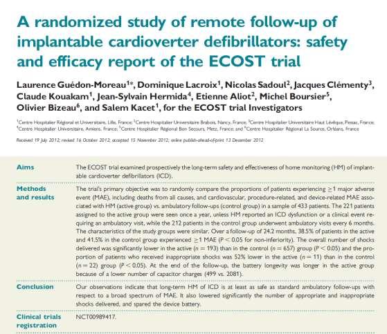 European Heart Journal (2013) 34,