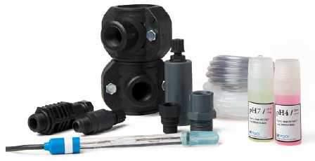 3.3. Obsah balení 3.3.1. ph kit Součástí balení jednotky VA SALT SMART je ph kit 1. CxxP / CxxSP jednotka 2.
