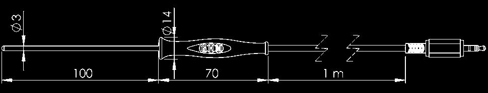 2 m/s ~ 60 s Varianta: GTF 2000-WD obj. č. 602362 vodotěsné provedení, konstrukce jímky jako předchozí snímač, ale PVC kabel je s jímkou vodotěsně spojen, maximální teplota 105 C!